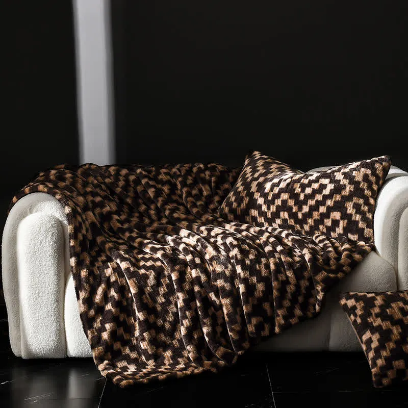 Moderne, warme und weiche Sofa-Überwurfdecke