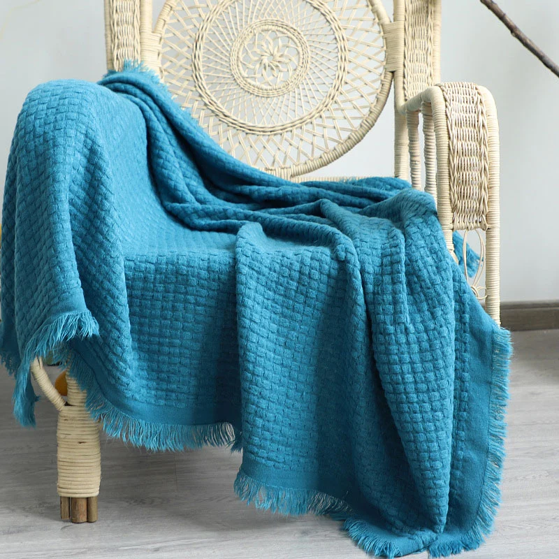 Ownkoti Home Decor – Bequeme Sofadecke in Volltonfarbe