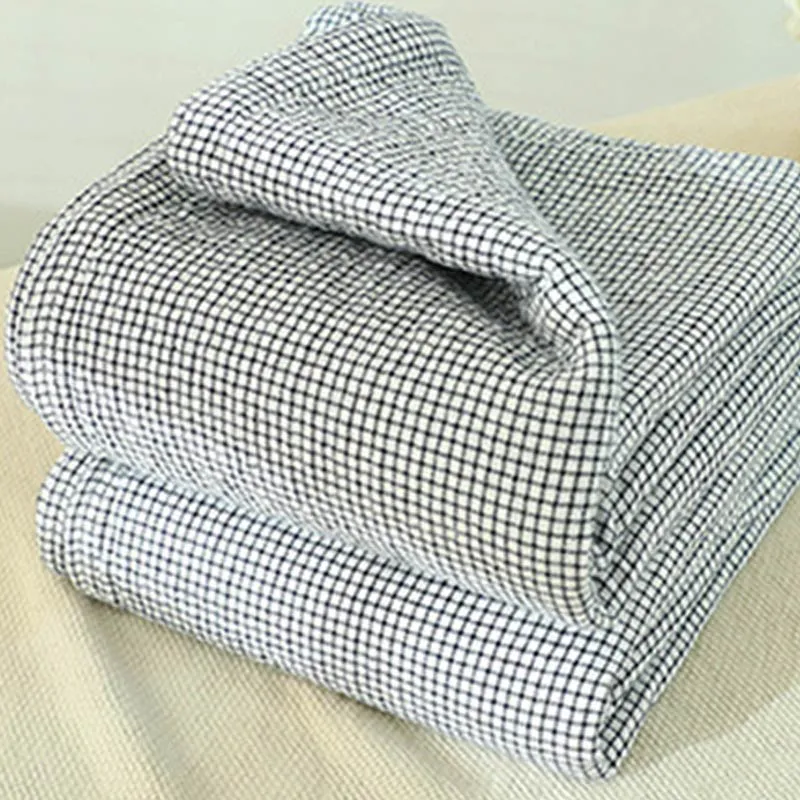 Ownkoti Plaid Sofadecke Gaze Sofabezug