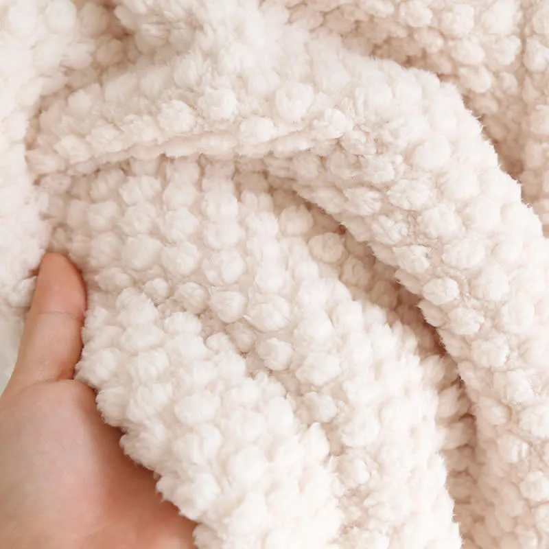 Warmes Fleece-Pyjama-Set mit Kapuze